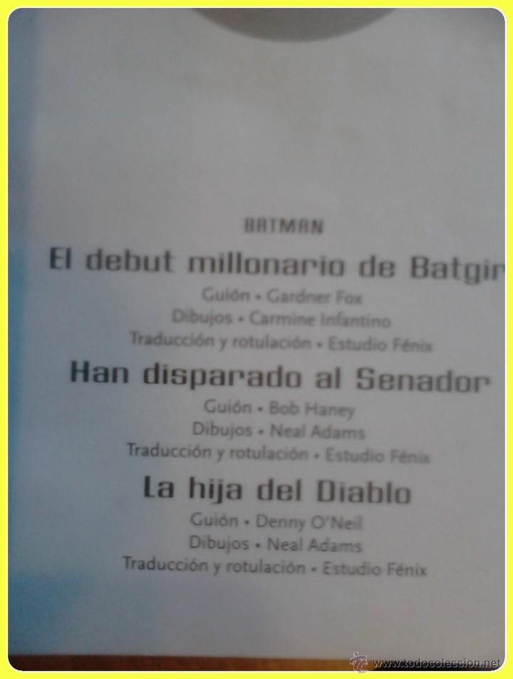 C&oacute;mics: Cl&aacute;sicos del C&oacute;mic. Tebeo de Batman, Panini 2004 - Foto 6