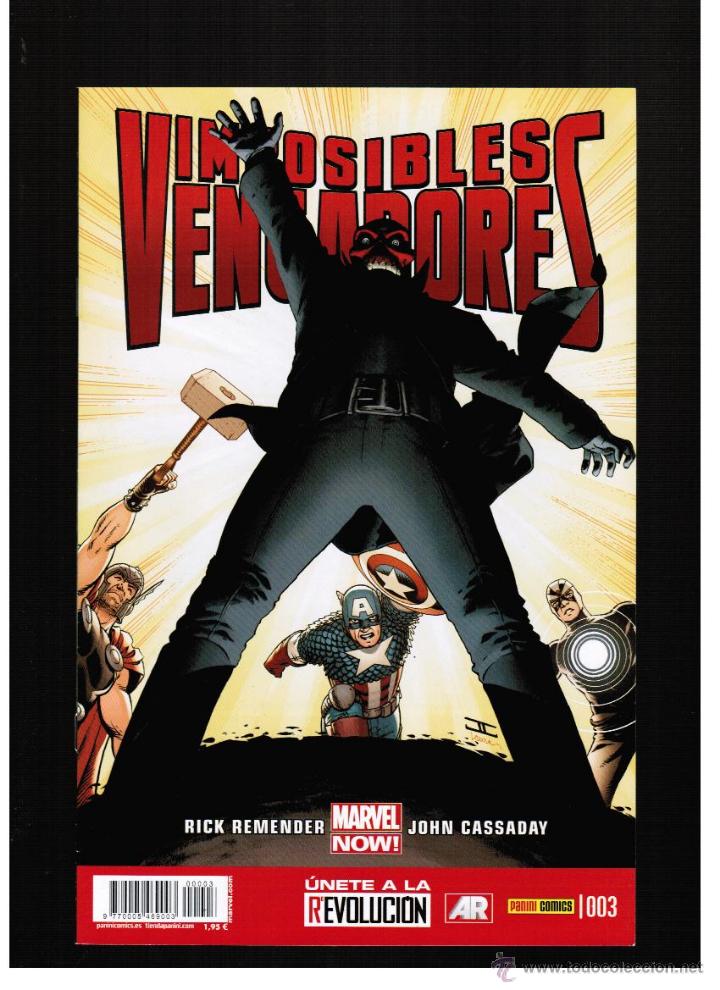 C&oacute;mics: IMPOSIBLES VENGADORES N&ordm; 003 - PANINI - Foto 1