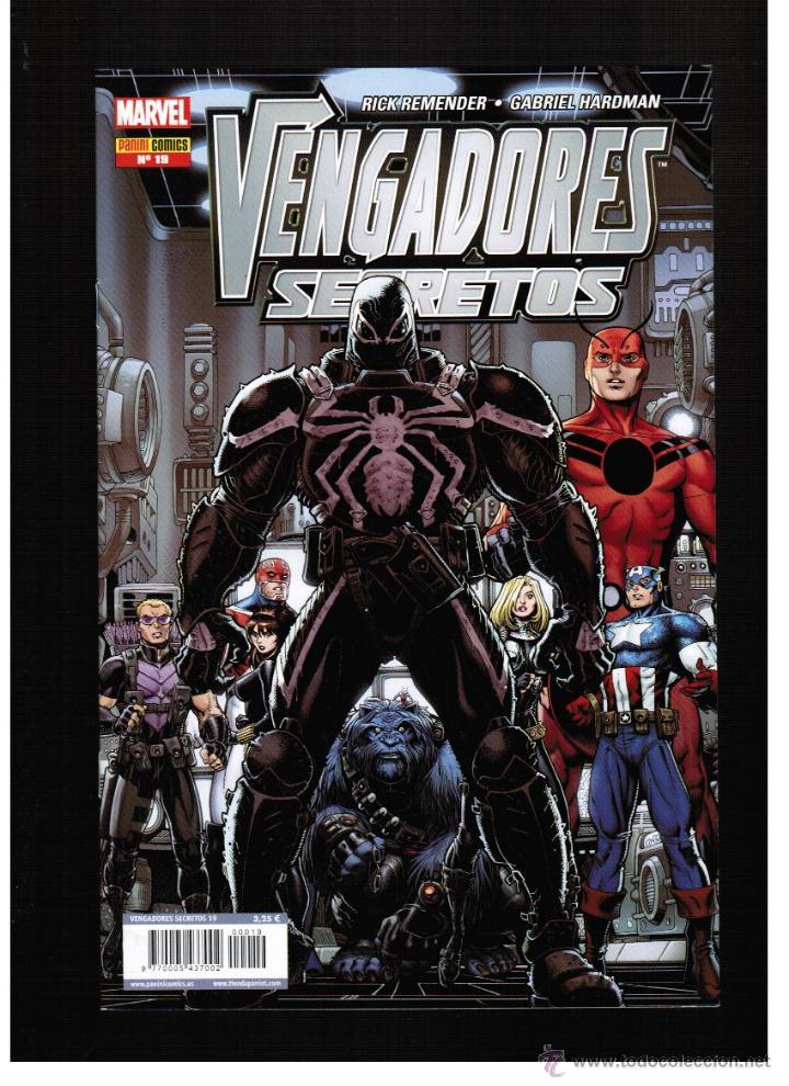 C&oacute;mics: VENGADORES SECRETOS N&ordm; 19 - PANINI - Foto 1