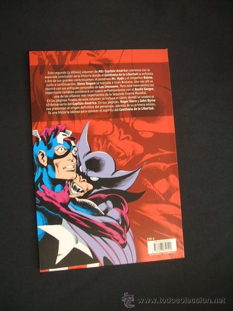 C&oacute;mics: MARVEL GOLD - CAPITAN AMERICA - N&ordm; 2 DE 2 - PANINI - - Foto 3