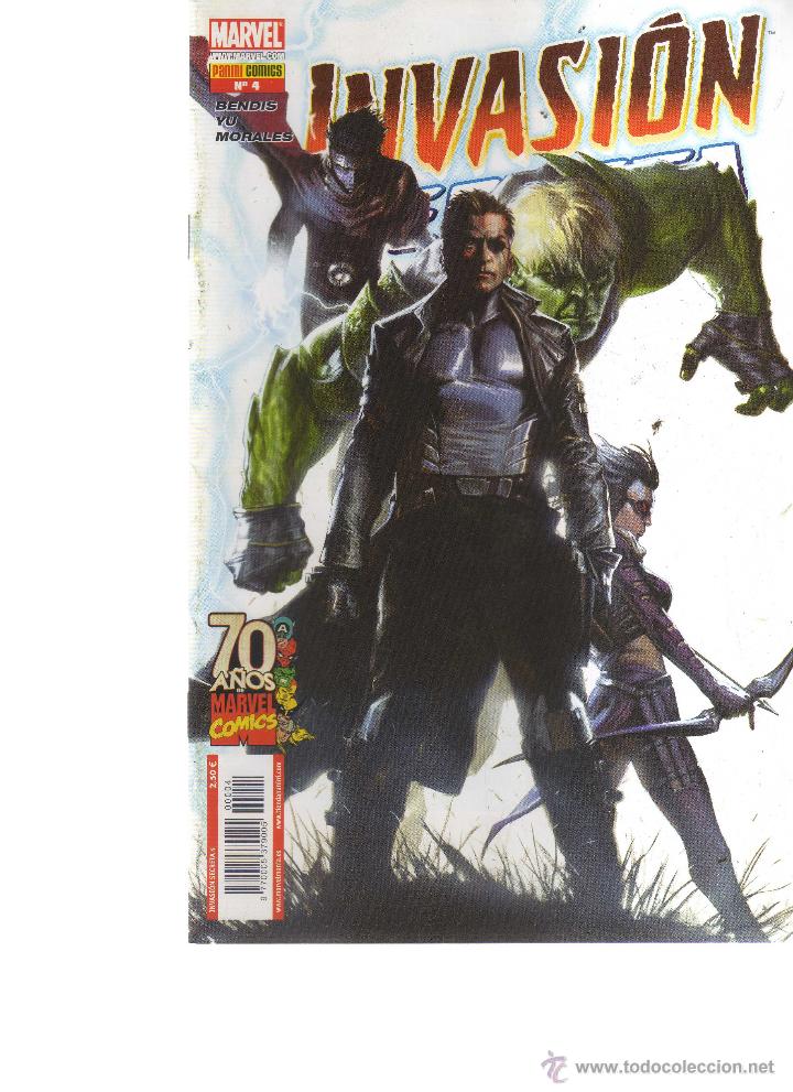 Fumetti: Invasi&oacute;n Secreta N&ordm; 4 Panini -CJ36