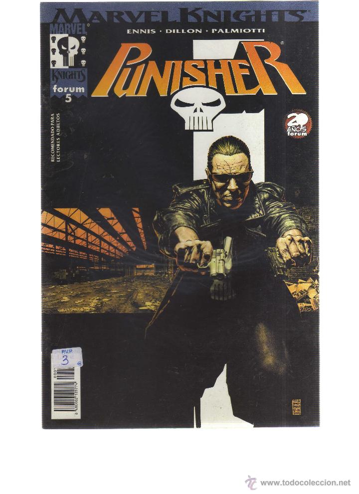 C&oacute;mics: MARVEL KNIGHTS PUNISHER N&Uacute;MERO 5 - CJ60 - Foto 1
