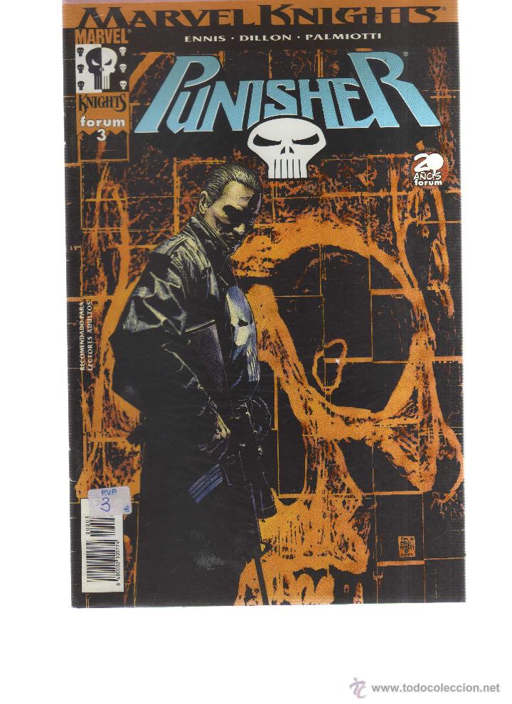 C&oacute;mics: MARVEL KNIGHTS PUNISHER N&Uacute;MERO 3 - CJ60 - Foto 1