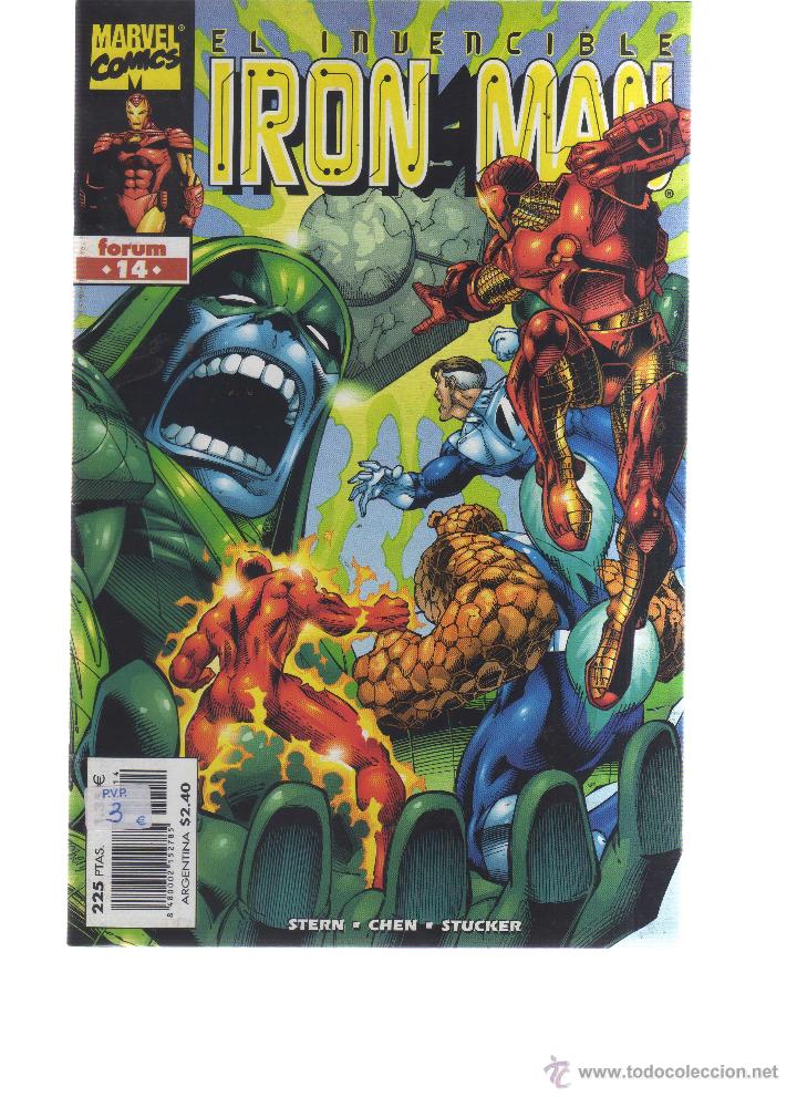 C&oacute;mics: EL INVENCIBLE IRON MAN N&Uacute;MERO 14 - CJ60 - Foto 1