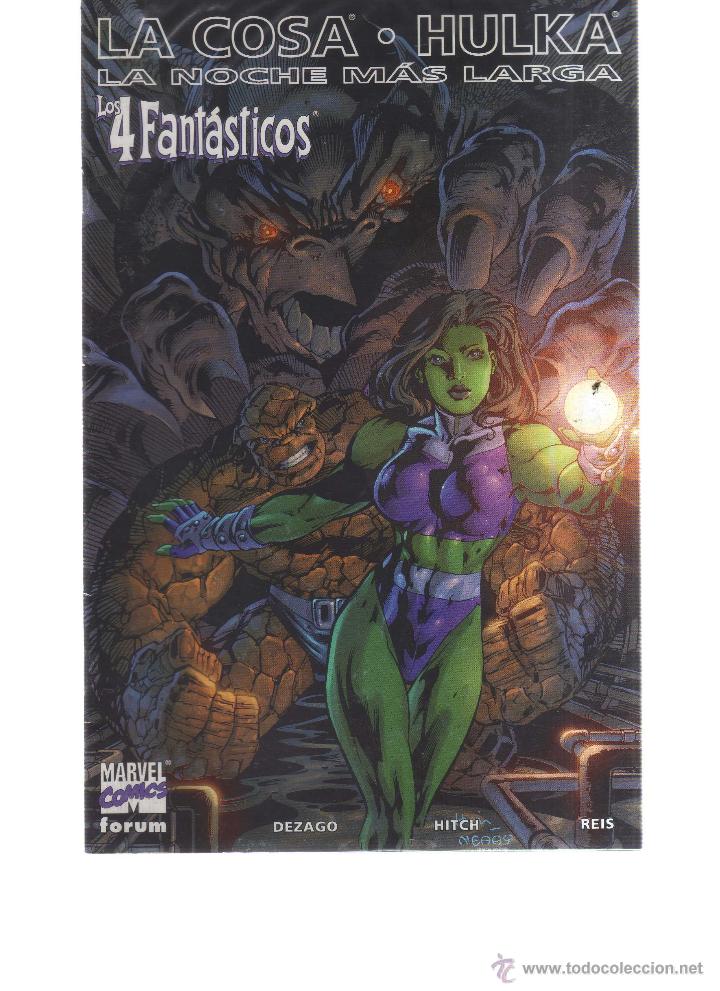 C&oacute;mics: LA COSA HULKA LA NOCHE MAS LARGA  - CJ60 - Foto 1