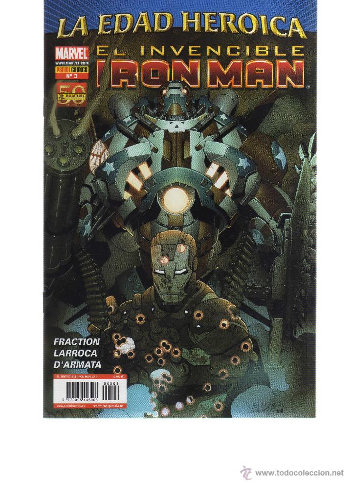 C&oacute;mics: EL INVENCIBLE IRON MAN N&Uacute;MERO 3 - CJ79 - Foto 1