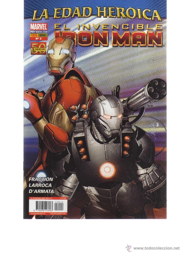 C&oacute;mics: EL INVENCIBLE IRON MAN N&Uacute;MERO 2 - CJ79 - Foto 1