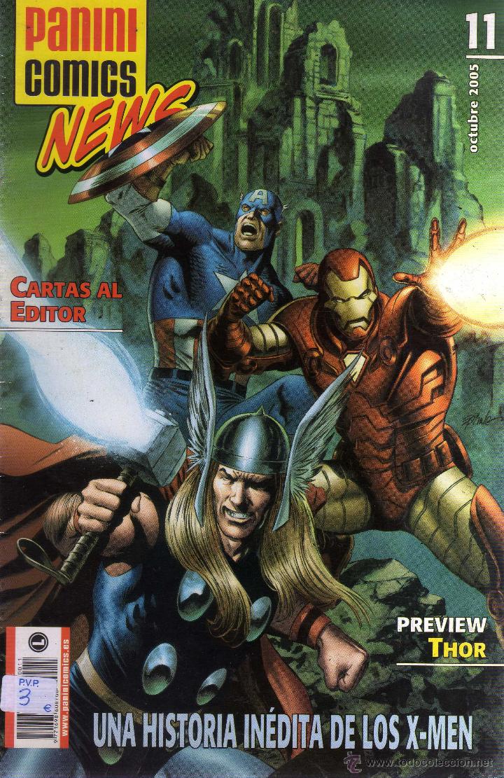 C&oacute;mics: Panini Comics News N&ordm; 11 Octubre 2005 - CJ80 - Foto 1