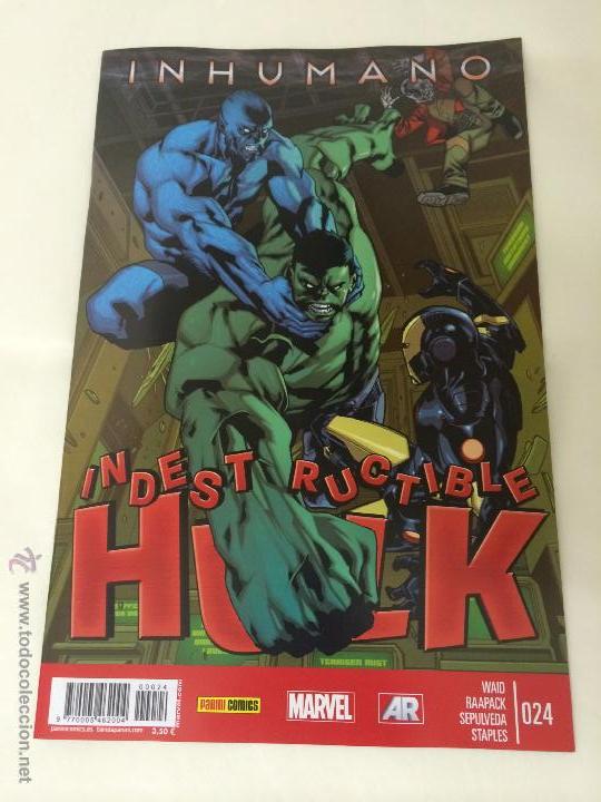 C&oacute;mics: El Incre&iacute;ble Hulk v.2 24 (Indestructible Hulk)(grapa) - PANINI - Foto 1