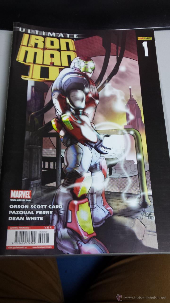 C&oacute;mics: ULTIMATE IRON MAN II N&ordm; 1 / ORSON SCOTT CARD / MARVEL - PANINI - Foto 1