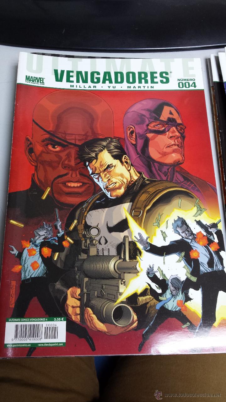 C&oacute;mics: ULTIMATE VENGADORES N&ordm; 4 / MARK MILLAR - STEVE DILLON / MARVEL - PANINI - Foto 1