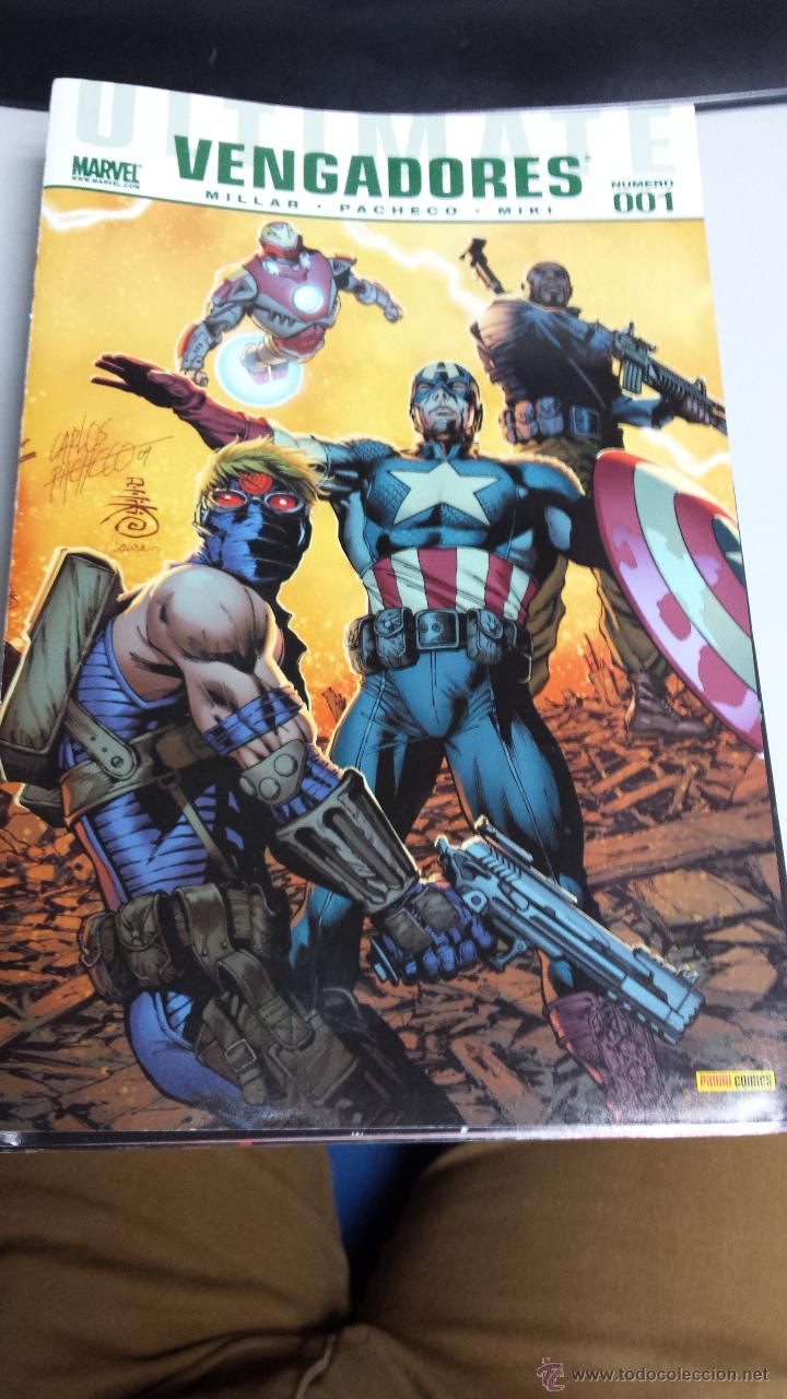 C&oacute;mics: ULTIMATE VENGADORES N&ordm; 1 / MARK MILLAR - STEVE DILLON / MARVEL - PANINI - Foto 1