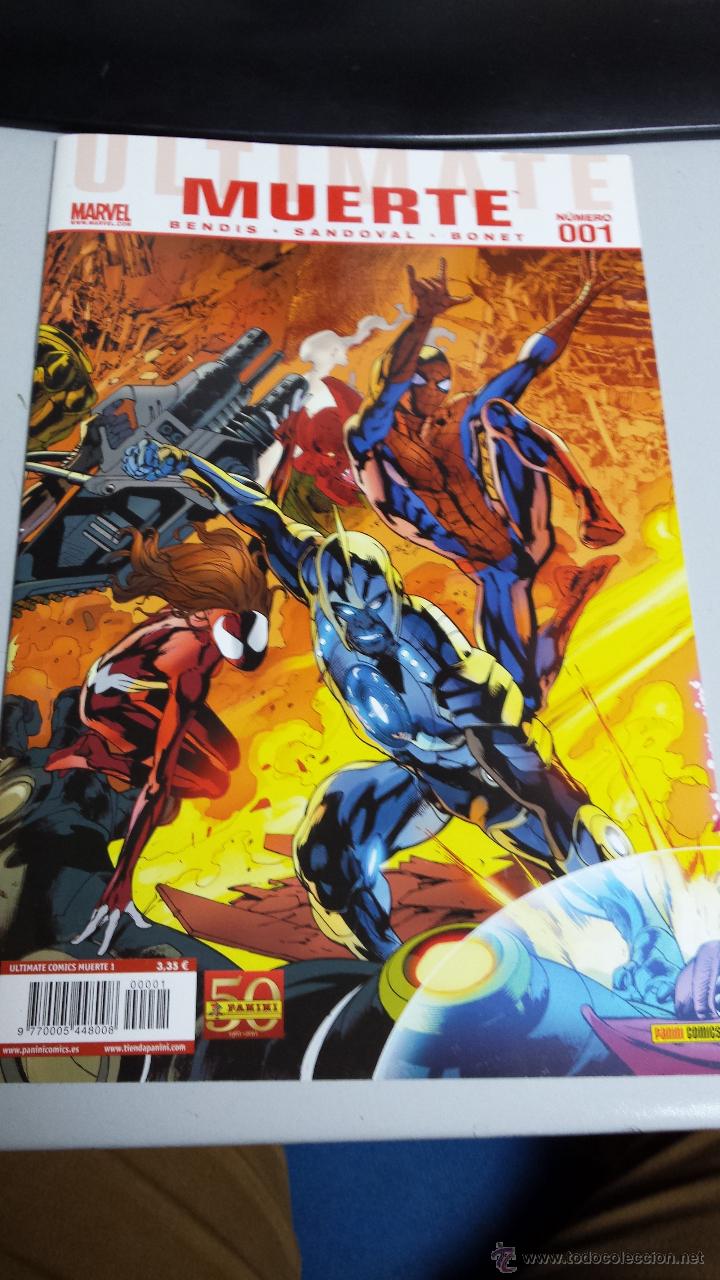 C&oacute;mics: ULTIMATE MUERTE N&ordm; 1 / BRIAN MICHAEL BENDIS / MARVEL - PANINI - Foto 1
