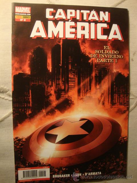 C&oacute;mics: MARVEL PANINI COMIC CAPITAN AMERICA LOT12 - Foto 1