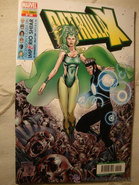 C&oacute;mics: MARVEL PANINI COMIC PATRULLA X LOT12 - Foto 1