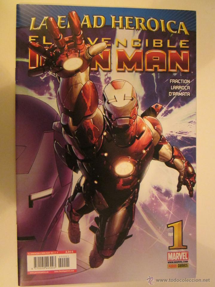 C&oacute;mics: EL INVENCIBLE IRON MAN N&ordm; 1 - Foto 1