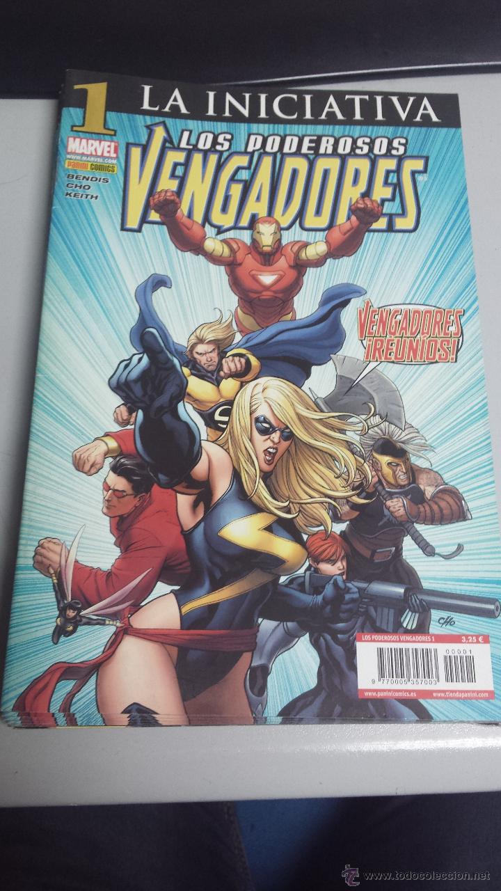 C&oacute;mics: LOS PODEROSOS VENGADORES N&ordm; 1 - LA INICIATIVA / BRIAN MICHAEL BENDIS / MARVEL - PANINI - Foto 1