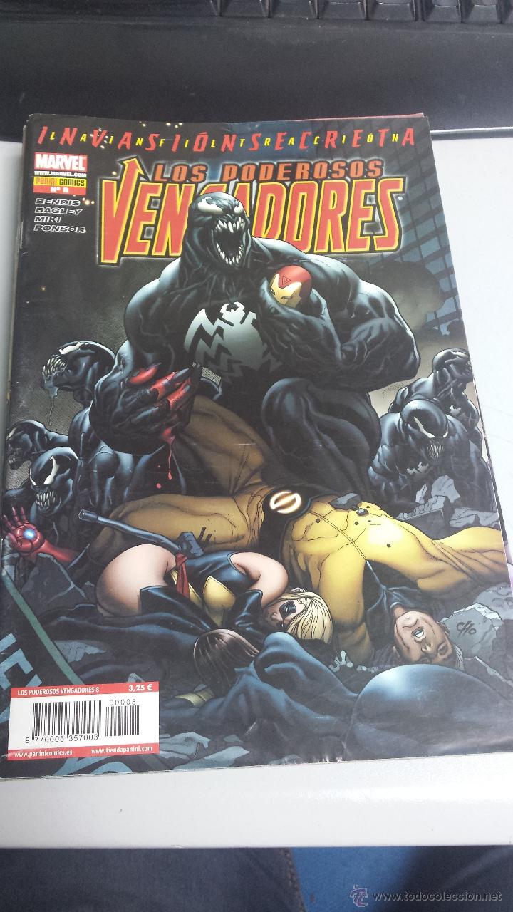 C&oacute;mics: LOS PODEROSOS VENGADORES N&ordm; 8 - INVASION SECRETA / BRIAN MICHAEL BENDIS / MARVEL - PANINI - Foto 1