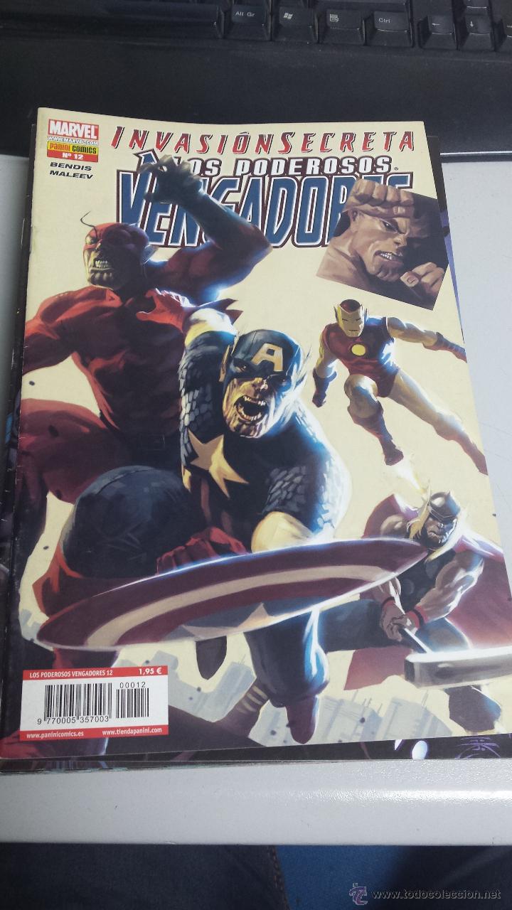 C&oacute;mics: LOS PODEROSOS VENGADORES N&ordm; 12 - INVASION SECRETA / BRIAN MICHAEL BENDIS / MARVEL - PANINI - Foto 1