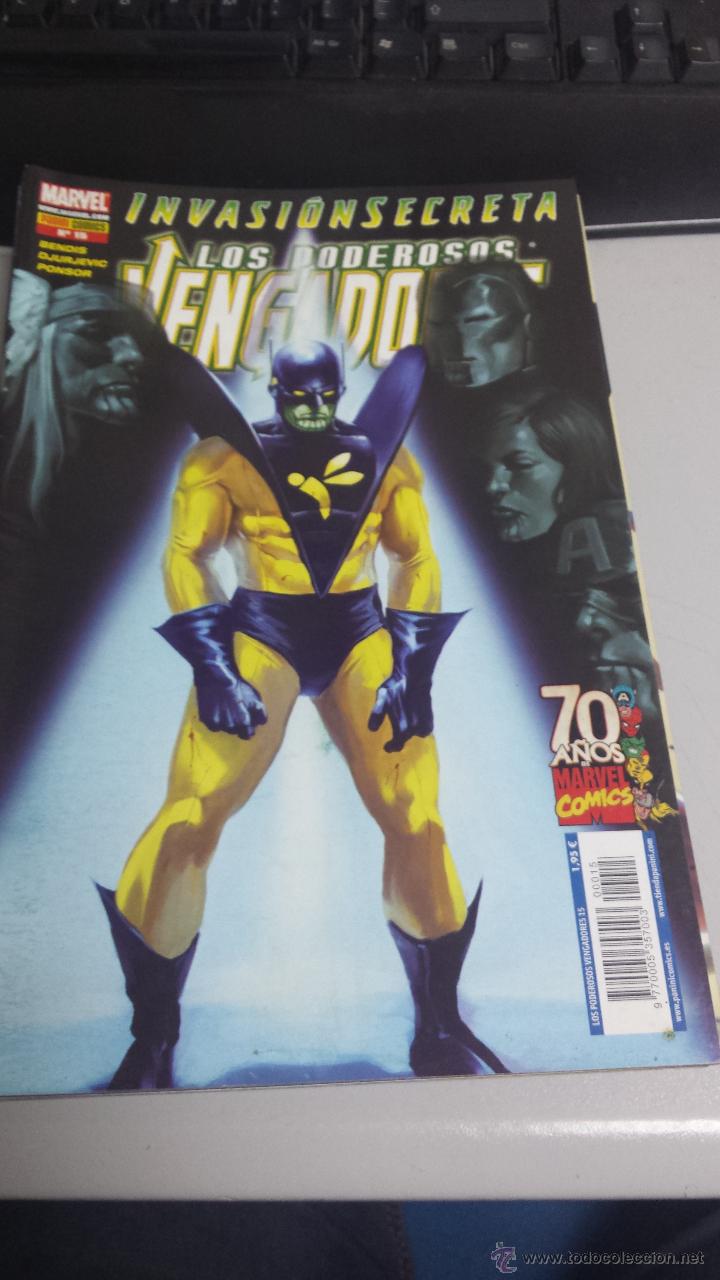 C&oacute;mics: LOS PODEROSOS VENGADORES N&ordm; 15 - INVASION SECRETA / BRIAN MICHAEL BENDIS / MARVEL - PANINI - Foto 1
