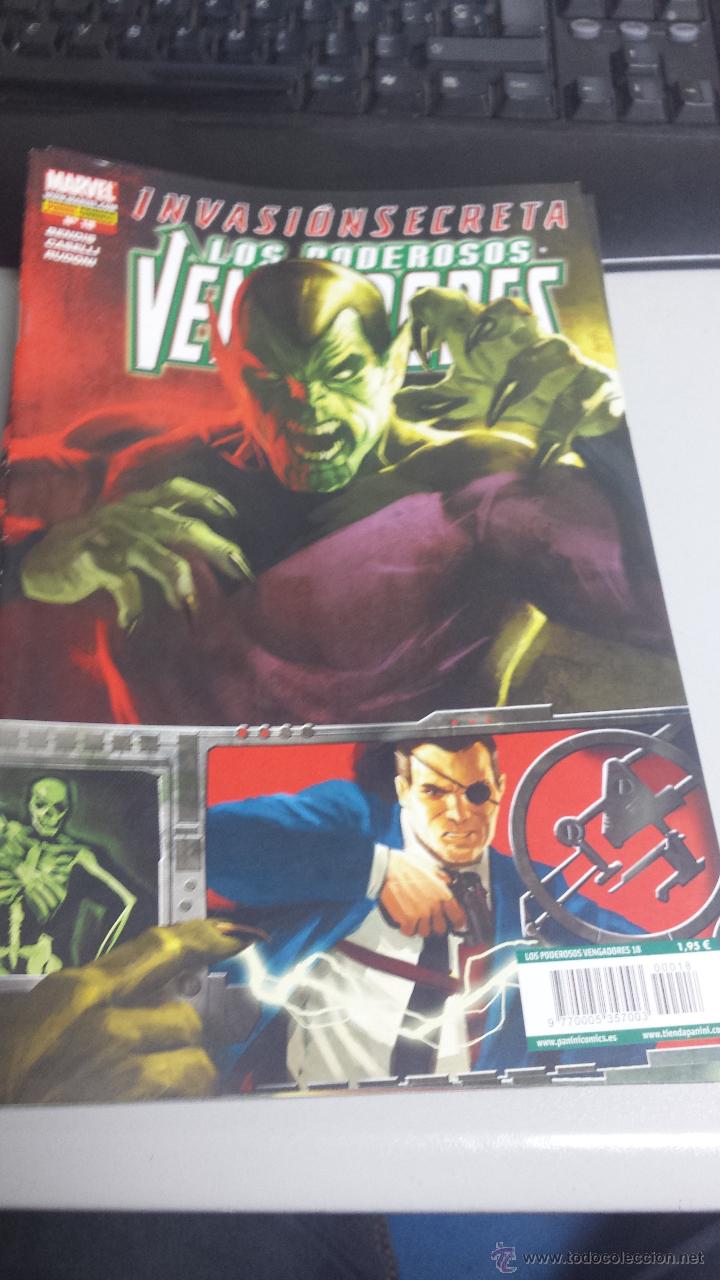 C&oacute;mics: LOS PODEROSOS VENGADORES N&ordm; 18 - INVASION SECRETA / BRIAN MICHAEL BENDIS / MARVEL - PANINI - Foto 1