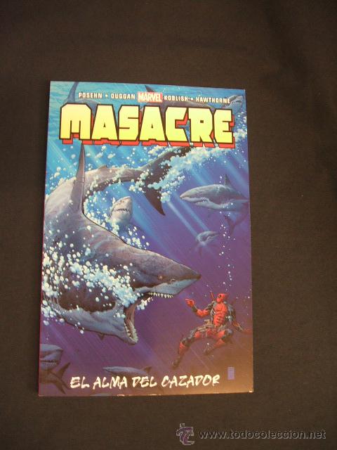 C&oacute;mics: MASACRE - EL ALMA DEL CAZADOR - PANINI - - Foto 1