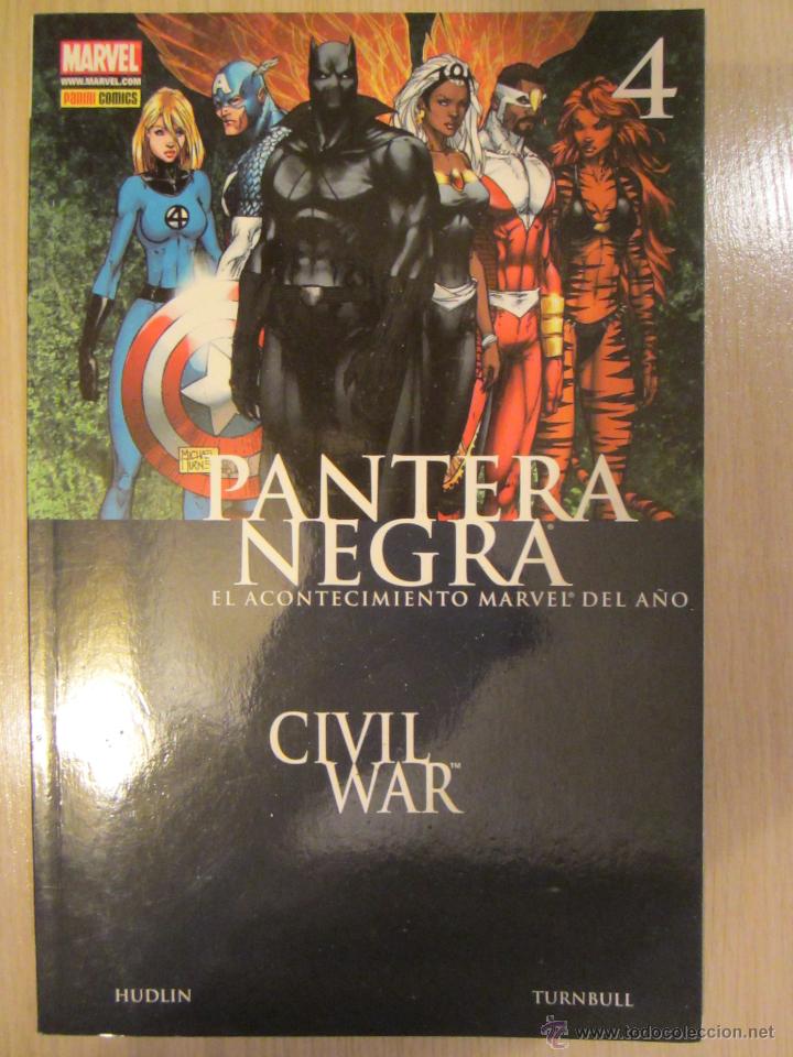 C&oacute;mics: PANTERA NEGRA N&ordm; 4 - Foto 1