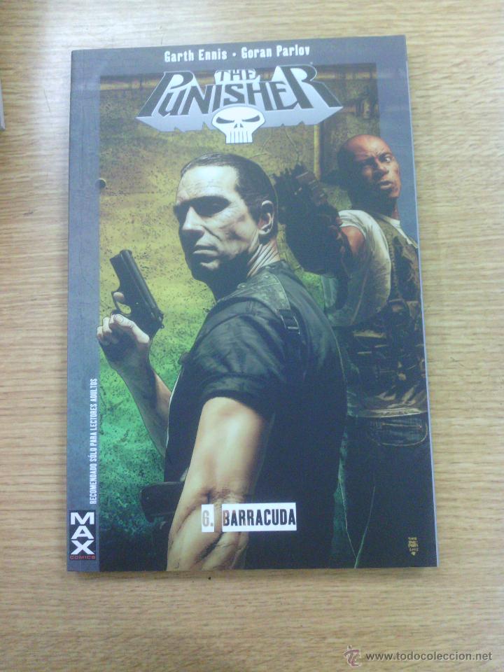 C&oacute;mics: PUNISHER MAX #6 BARRACUDA (100% MARVEL) - Foto 1