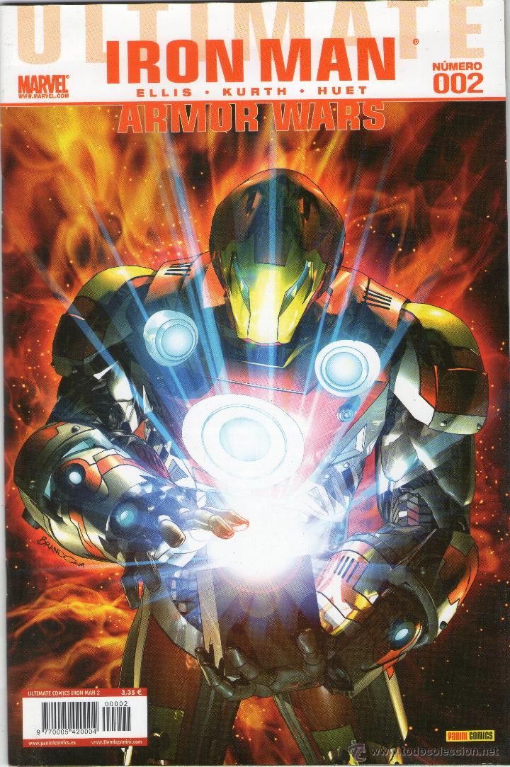 C&oacute;mics: ULTIMATE COMICS IRON MAN - N&ordm; 2 - MARVEL - PANINI COMICS - A&Ntilde;O 2010. - Foto 1