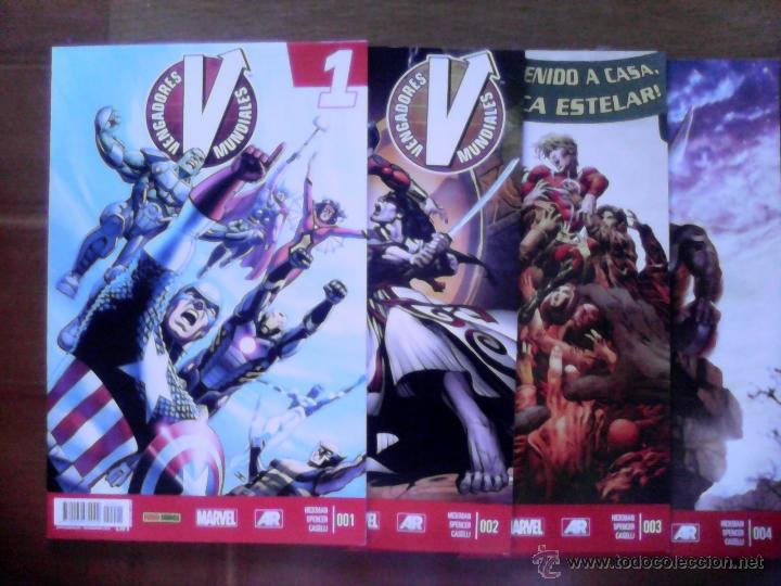 C&oacute;mics: Vengadores Mundiales. 1 al 4. - Foto 1