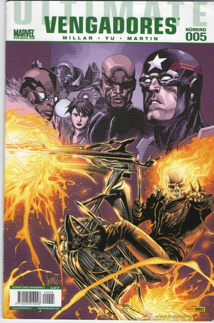 C&oacute;mics: ULTIMATE COMICS VENGADORES - N&ordm; 5 - MARVEL - PANINI - A&Ntilde;O 2011. - Foto 1