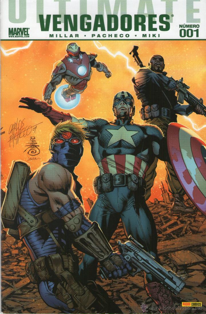 C&oacute;mics: ULTIMATE COMICS VENGADORES - N&ordm; 1 - MARVEL - PANINI - A&Ntilde;O 2010. - Foto 1