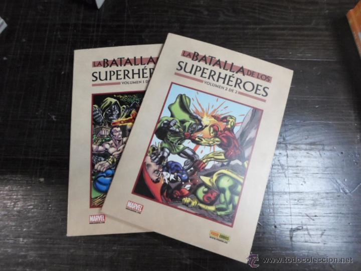 C&oacute;mics: La batalla de los supervivientes, Marvel, Panini Comics, tomo I y II - Foto 1