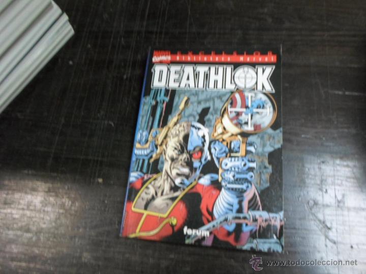 C&oacute;mics: Deathlok, Biblioteca Marvel, Excelsior, Forum - Foto 1