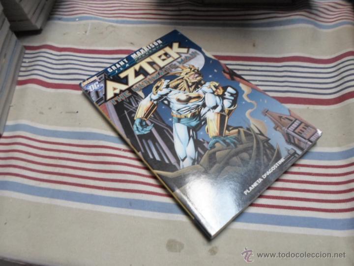 C&oacute;mics: Universo DC, Aztek, The ultimate man, Planeta Agostini - Foto 1