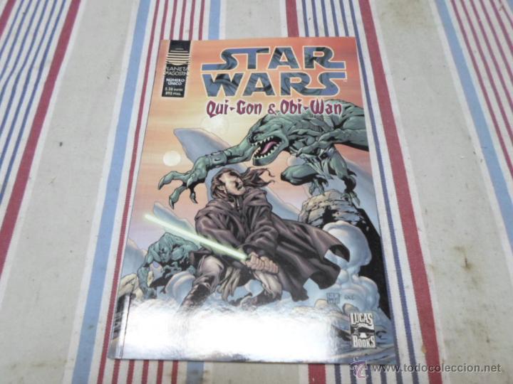 C&oacute;mics: Star Wars. Qui-Gon, Obi - Wan. Agostini - Foto 1