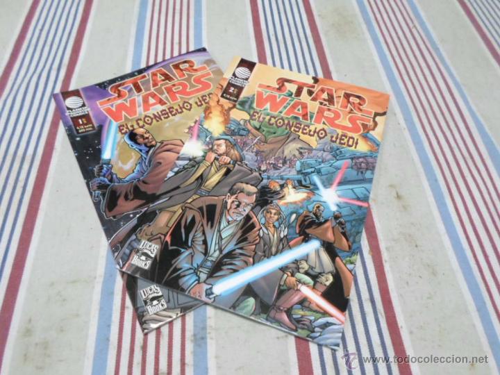 C&oacute;mics: Star Wars.El Consejo Jedi, Agostini, 1 y 2 - Foto 1
