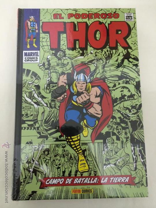 C&oacute;mics: El Poderoso Thor: Campo de Batalla...la Tierra! - Stan Lee Jack Kirby - PANINI - Foto 1