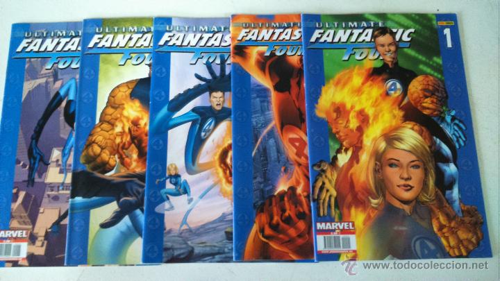 Fumetti: ULTIMATE FANTASTIC FOUR -- LOS 5 PRIMEROS NUMEROS -- PANINI - 2005 --