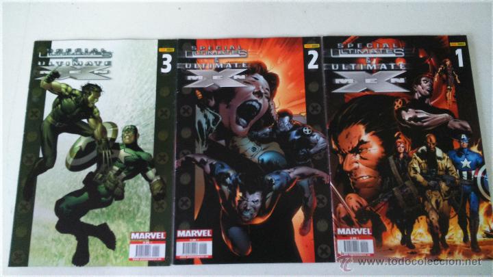 Comics: SPECIAL ULTIMATES & ULTIMATE X.MEN --  NUMEROS 1 / 2 / 3 -- PANINI - 2005 --