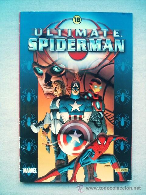 C&oacute;mics: ULTIMATE SPIDERMAN N&ordm; 18(DE 25) PANINI 2007 - Foto 1