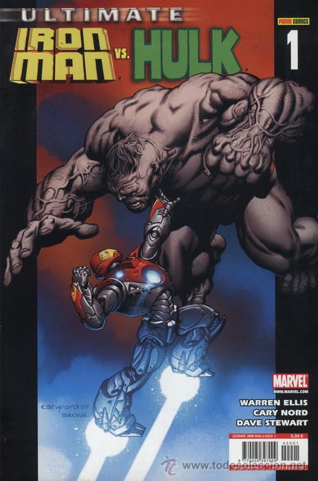C&oacute;mics: ULTIMATE IRON MAN VS HULK COMPLETA 2 N&Uacute;MEROS - CJ164 - Foto 1