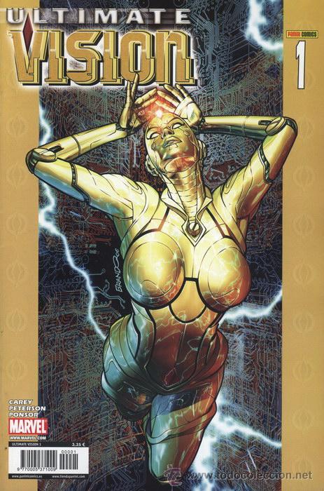 C&oacute;mics: ULTIMATE VISION COMPLETA 2 N&Uacute;MEROS - CJ164 - Foto 1