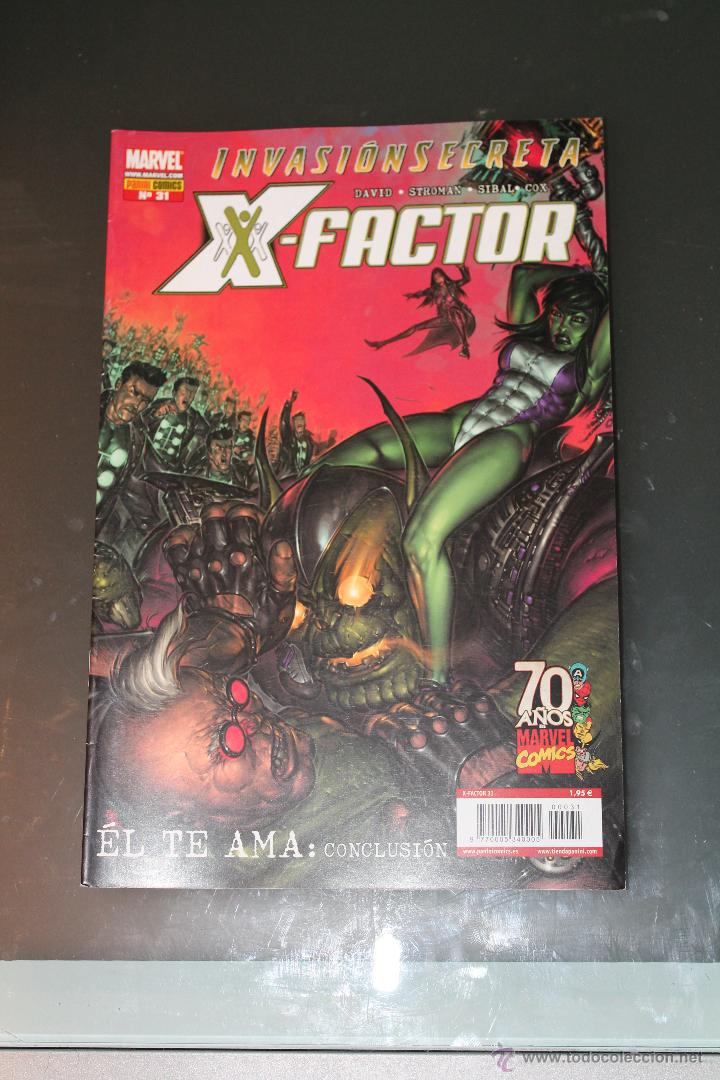 C&oacute;mics: X Factor 31 volumen 3 Panini Invasion Secreta - Foto 1