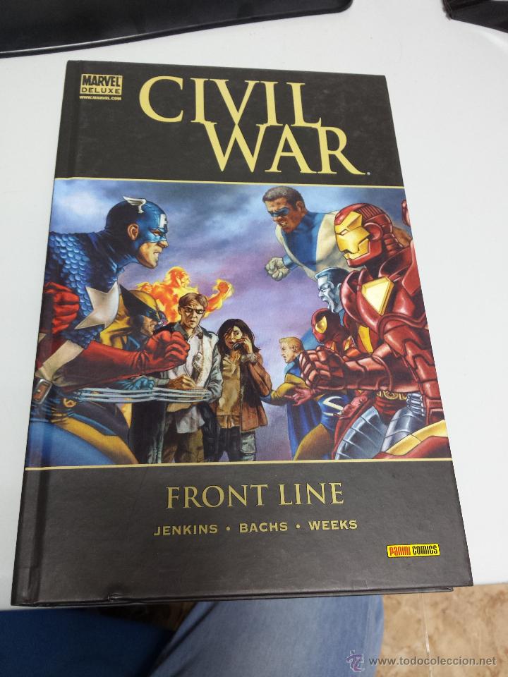 Fumetti: CIVIL WAR : FRONTLINE - MARVEL DELUXE &iexcl; OBRA COMPLETA ! PAUL JENKINS / PANINI