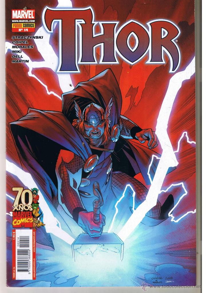 C&oacute;mics: THOR. N&ordm; 14.  MARVEL / PANINI. (C/A31) - Foto 1