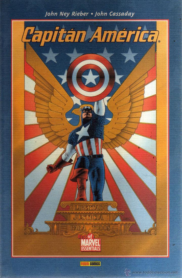C&oacute;mics: BEST OF MARVEL ESSENTIALS - CAPIT&Aacute;N AM&Eacute;RICA - CJ98 - Foto 1