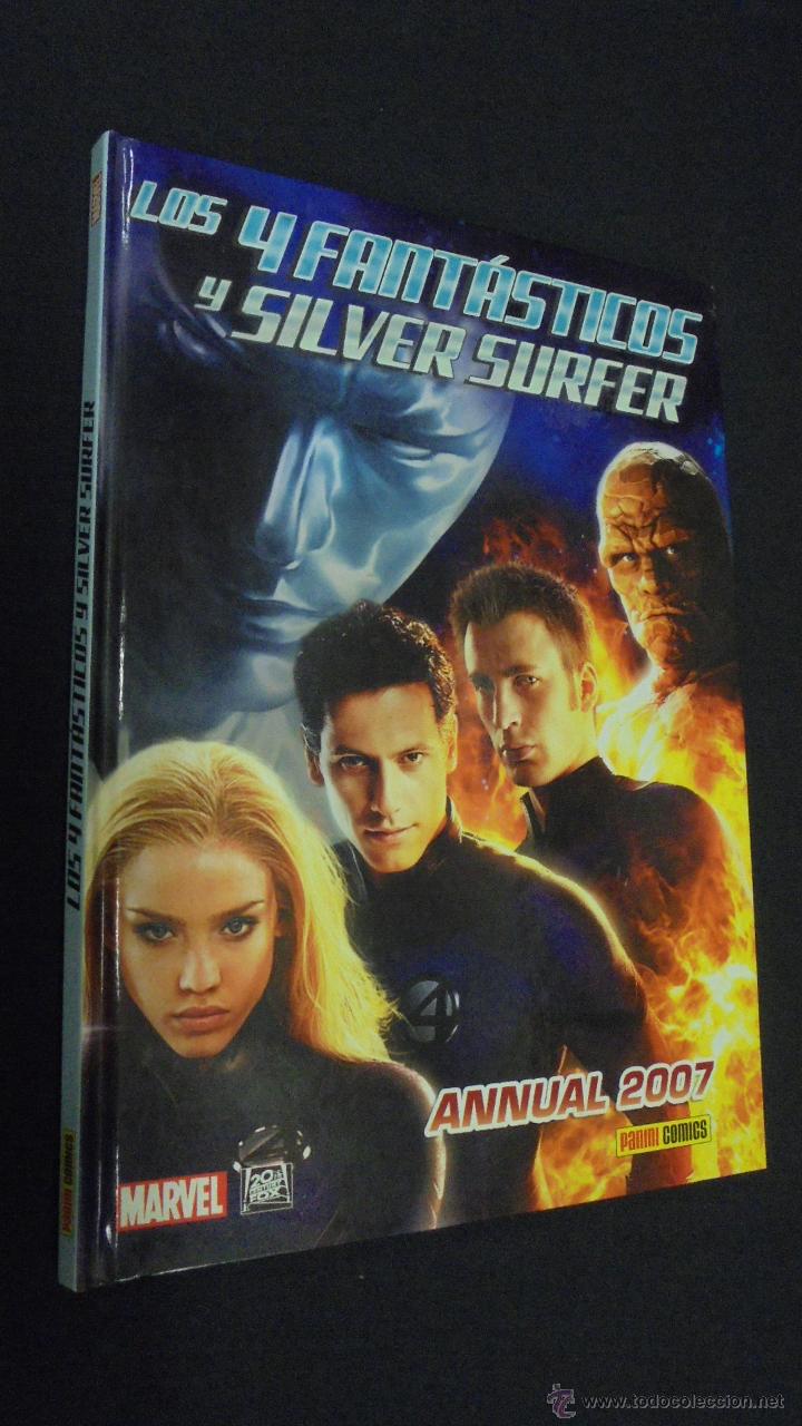 C&oacute;mics: LOS 4 FANT&Aacute;STICOS Y SILVER SURFER. ANUAL 2007. MARVEL. PANINI COMICS. - Foto 1