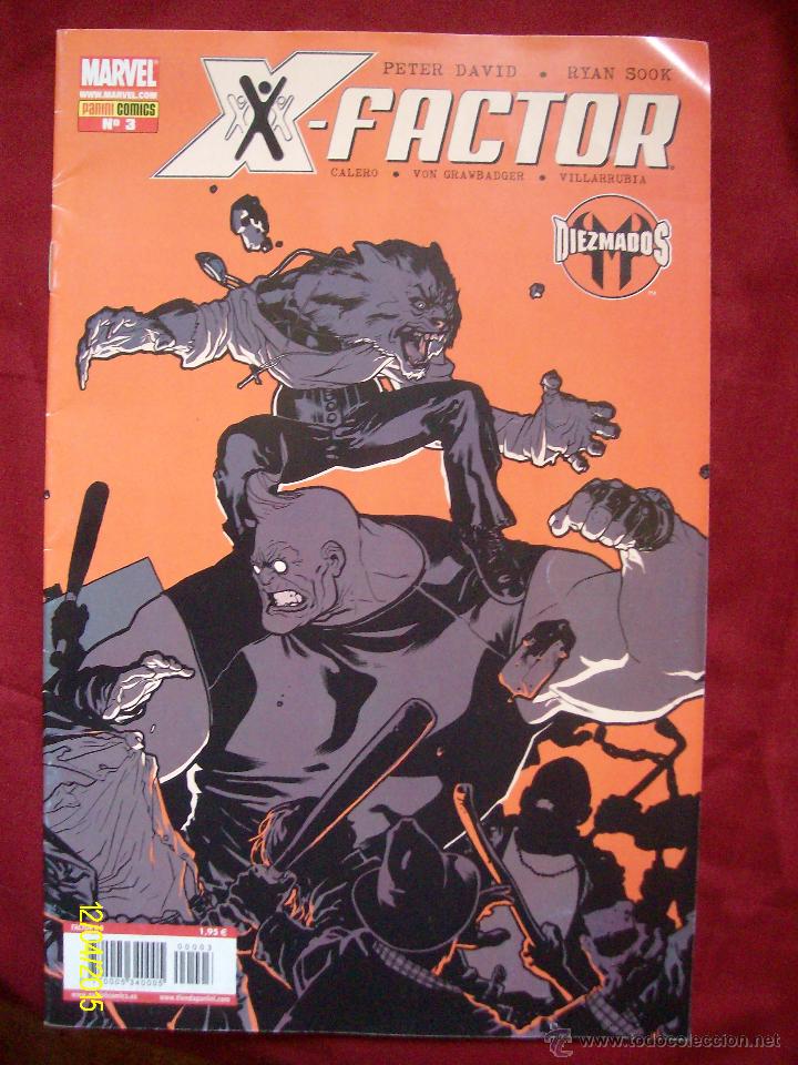 C&oacute;mics: FACTOR X N&ordm; 3 DIEZMADOS PETER DAVID FORUM PANINI X FACTOR - Foto 1