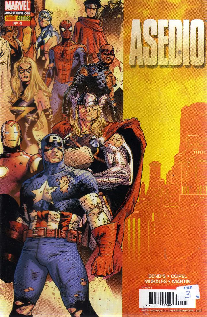 C&oacute;mics: ASEDIO N&Uacute;MERO 4 - PANINI - CJ189 - Foto 1